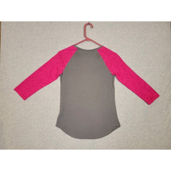 Mudd 3/4 Sleeve Raglan T-shirt Girls 16 Colorful Butterfly Rhinestone Print - Picture 3 of 8